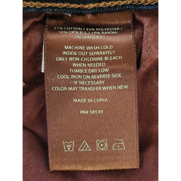 Kut from the Kloth Connie Ankle Skinny Jeans Size 0 Blue Distressed Raw Hem - Picture 8 of 10